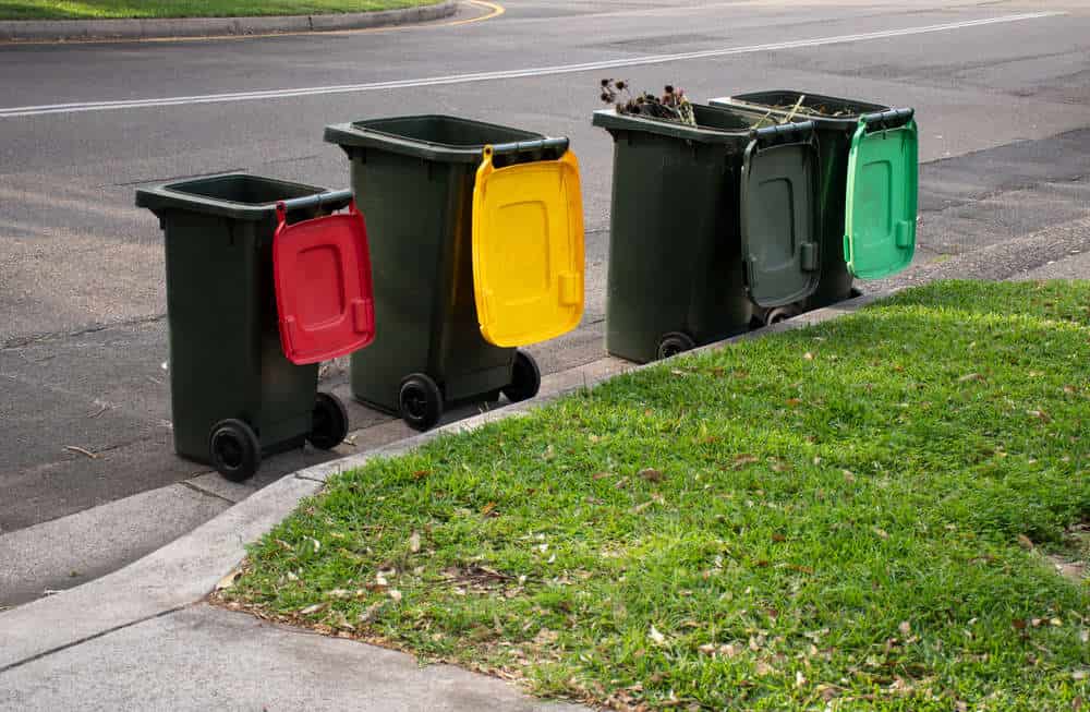 Construction Dumpster Rental warning signs